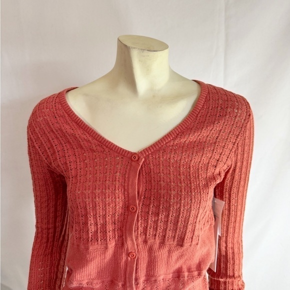 O’neill Knitted Cardigan Button Sweater Size M - Picture 3 of 8